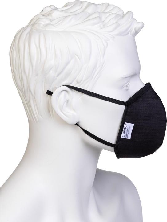 Actual product image Unrepa Community fabric mask LIVIPRO Compact, washable, size M (1 x)