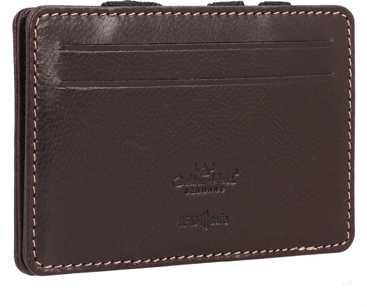Actual product image Golden Head Bari credit card holder leather 7 cm