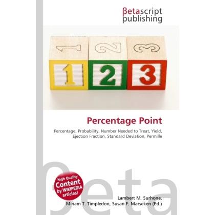 Thumbnail - Percentage Point, Schulbücher von Susan F. Marseken, Lambert M. Surhone, Miriam T. Timpledon