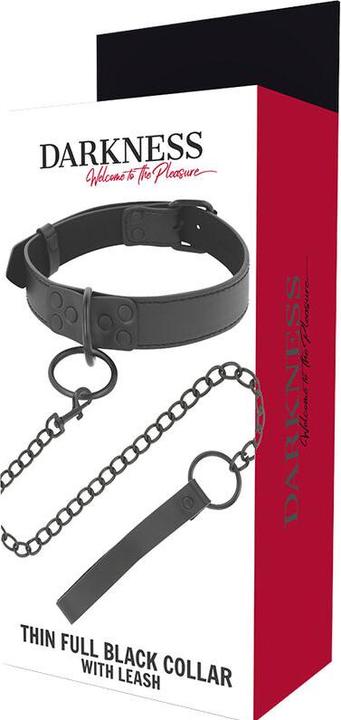 Image du produit Darkness Col Complet Noir Fin Avec Leash