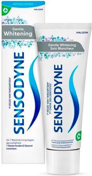 Produktbild Sensodyne Sanfte Whitening-Zahnpasta für empfindliche Zähne 75ml (75 ml)