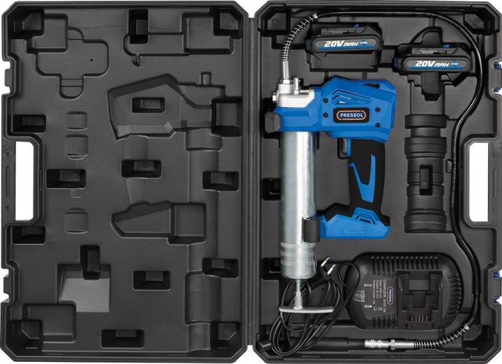 Productafbeelding Pressol Accu vetspuit, 20 V, 2.0 Ah, koffertje