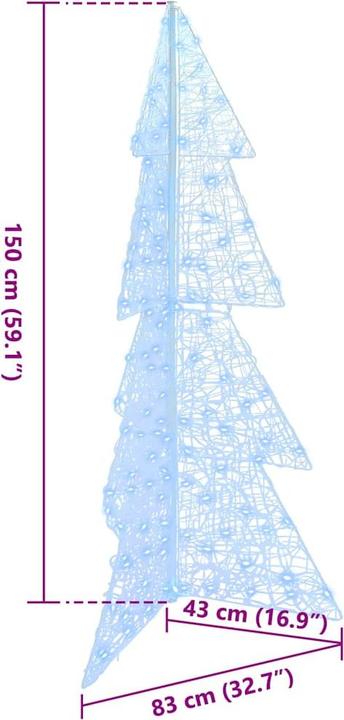 Image du produit vidaXL Weihnachtsbaum Dekoration