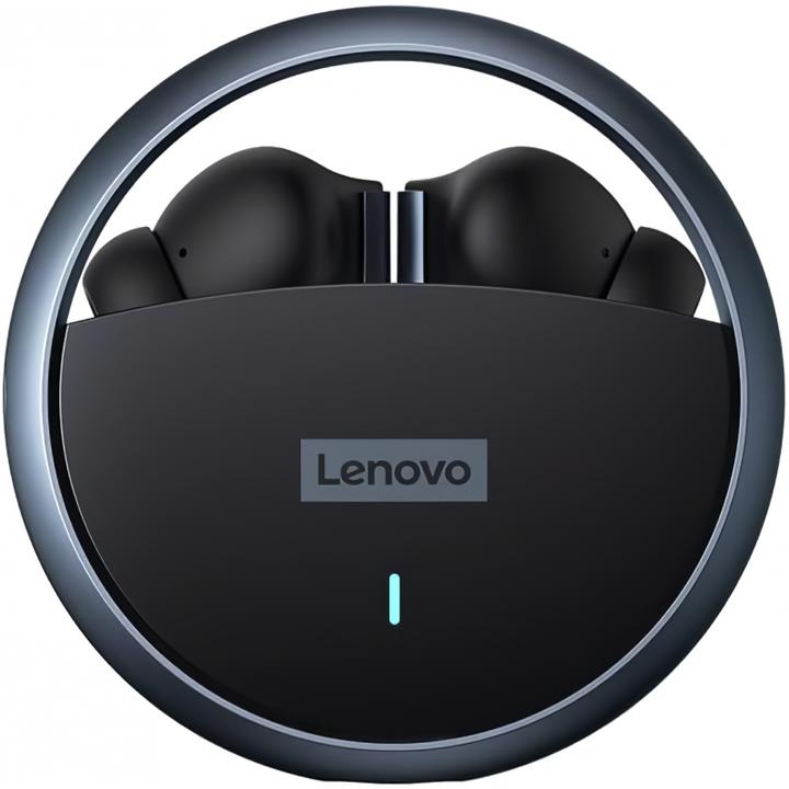 Lenovo LP60, schwarz (ANC, 2 h, Kabellos)
