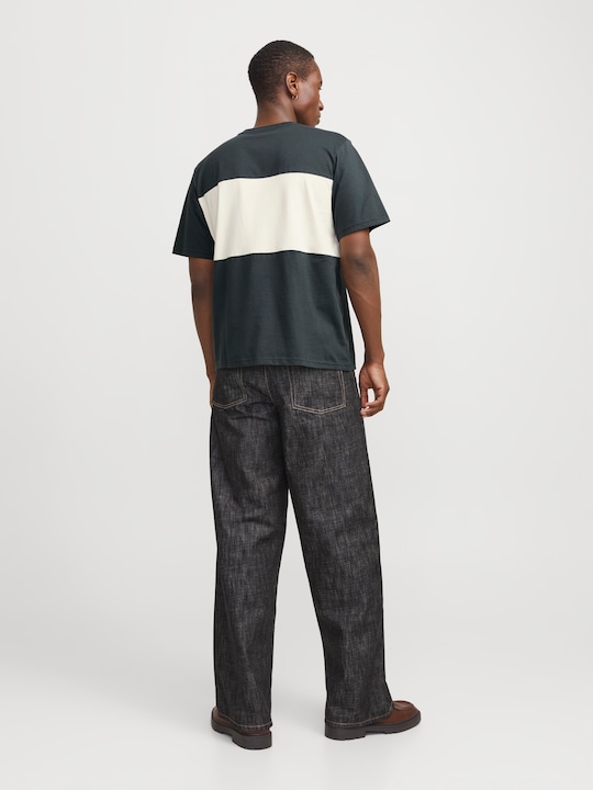 Actual product image Jack & Jones Jorvesterbro Block Tee Ss Crew Styd Aw24 (M)