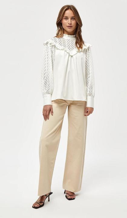 Produktbild Minus Dames Lisia Shirt, 235 Cloud Dancer, 36 (36)