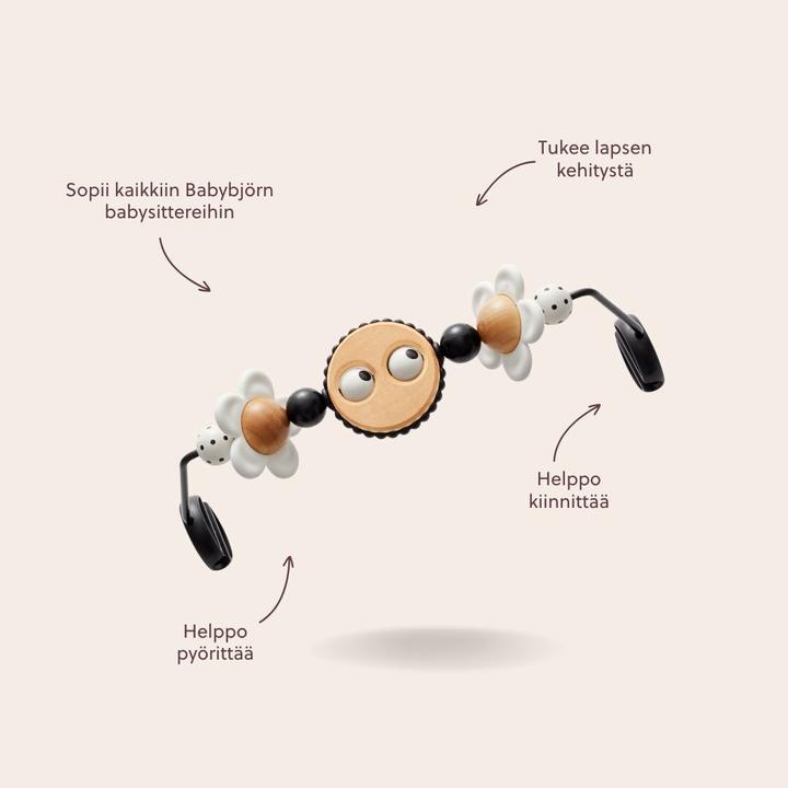 Actual product image BabyBjörn ??aislas gultukui GOOGLE EYES, Juodas & Baltas, 080511