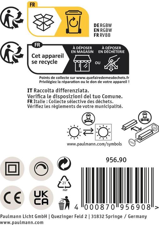Produktbild Paulmann URail Spot Hildor (860 lm)