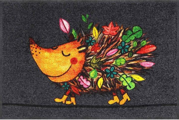 Image du produit Salonloewe Paillasson Funky Hedgy 50 x 75 cm Tapis de propreté (50 x 75 cm)