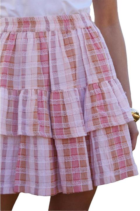 Produktbild Threadbare Minirock Vichykaro Regulär (38)