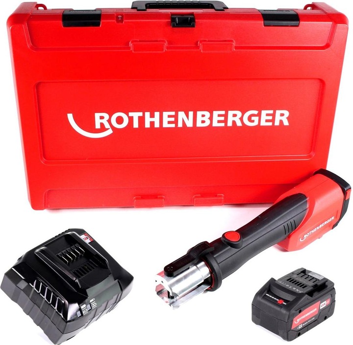 Image du produit Rothenberger ROMAX 4000 Sertisseuse sur batterie 18V + 1x batterie 8,0Ah + chargeur + coffret