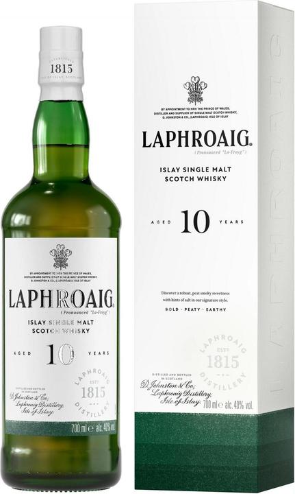 Immagine prodotto Laphroaig 10 anni (Single Malt, Whisky scozzese, 1 x 70 cl)