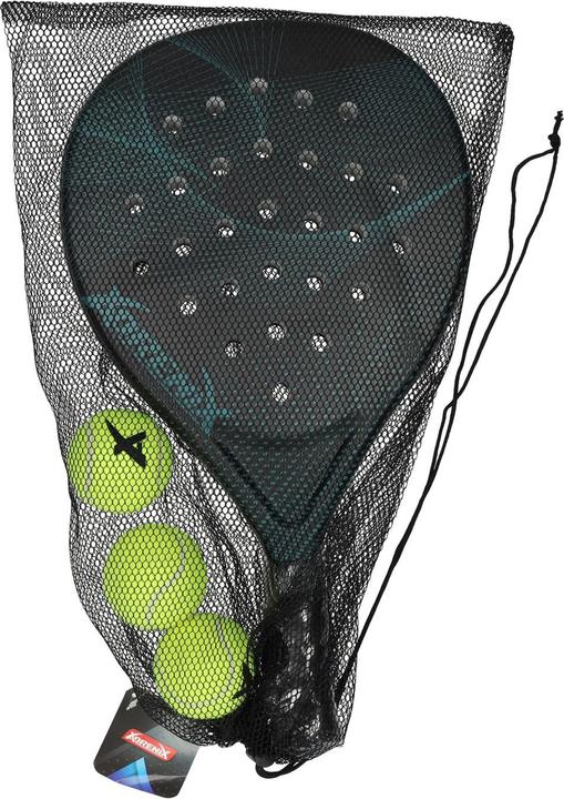 Image du produit Adrenix Padel Set Schläger mit 3 Bällen - Grün