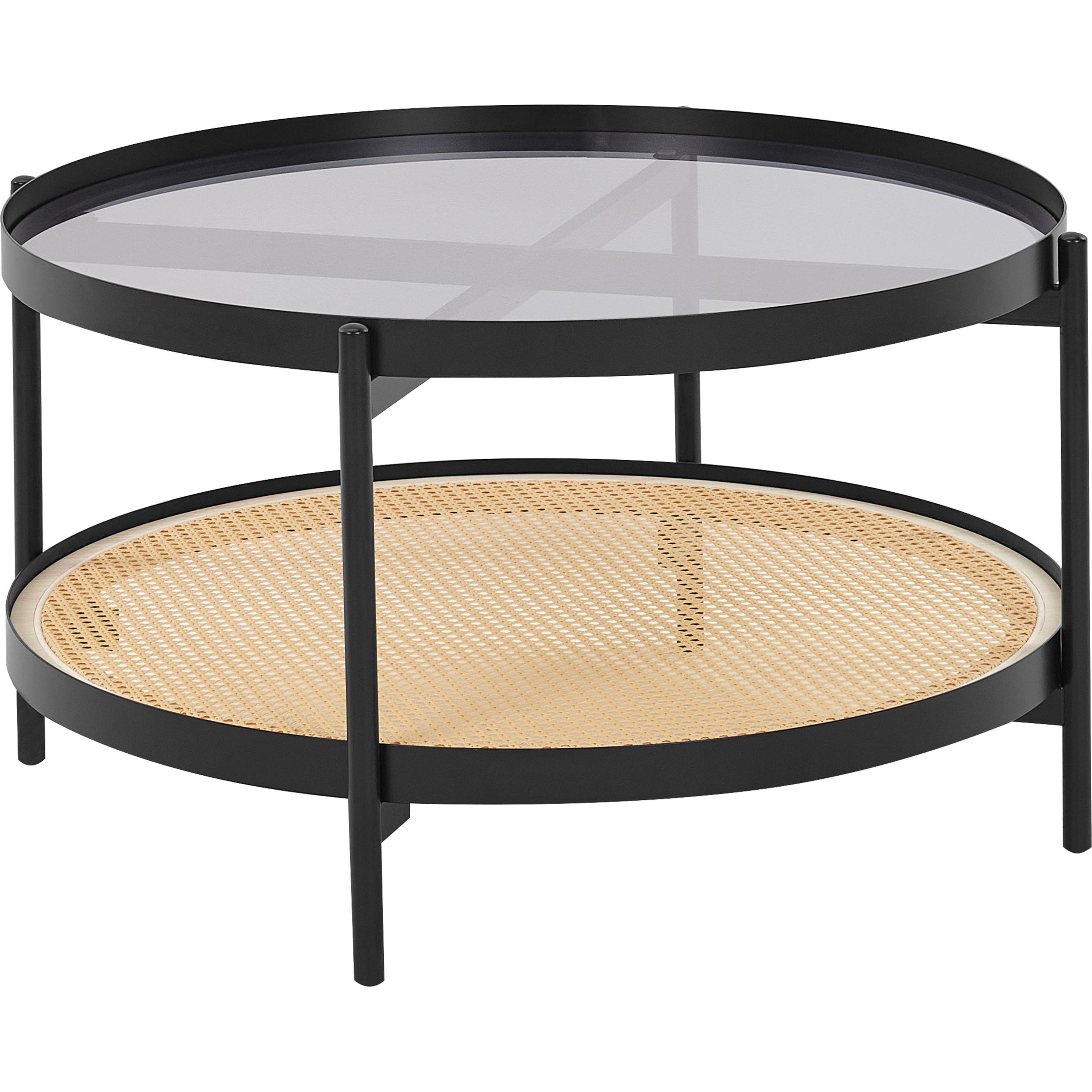 Beliani, Couchtisch + Beistelltisch, Reno (80 x 45 x 45 cm)