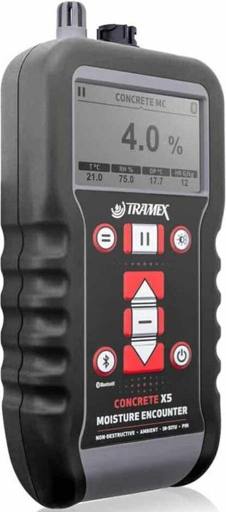 Actual product image Laserliner Tramex CMEX5 temperature and humidity measuring device