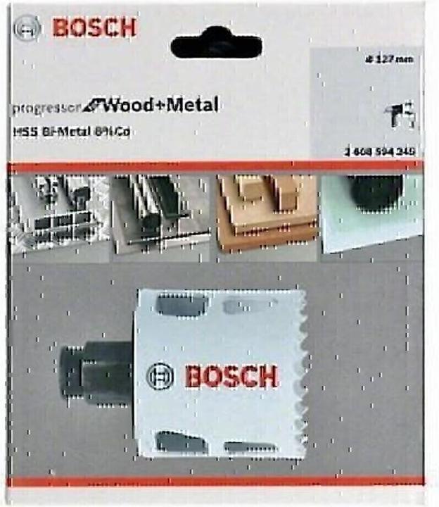 Image du produit Bosch Professional Zubehör Scie cloche Progressor for Wood and Metal, 127 mm (127 mm)