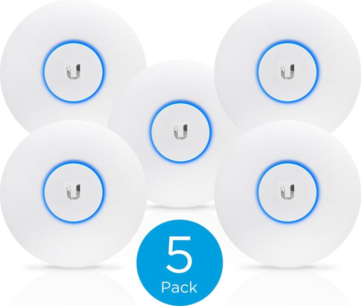 Actual product image Ubiquiti UniFi AP AC NanoHD set of 5 (1733 Mbit/s)