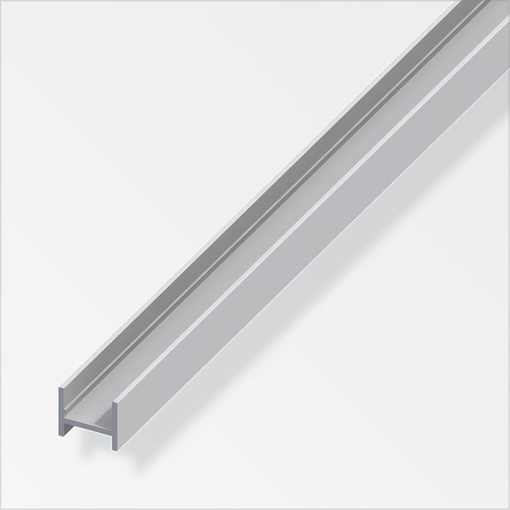Produktbild Alfer H-Profil Alu 1m
