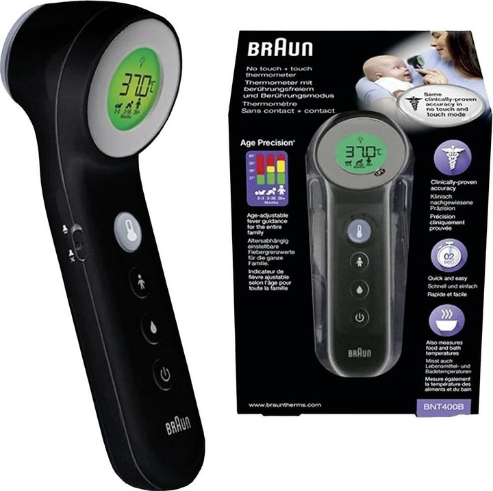 Productafbeelding Braun BNT 400B No Touch (Contactloos, Voorhoofd)