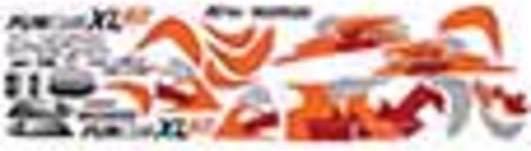 Actual product image Multiplex Decal sheet FunCub XL ND