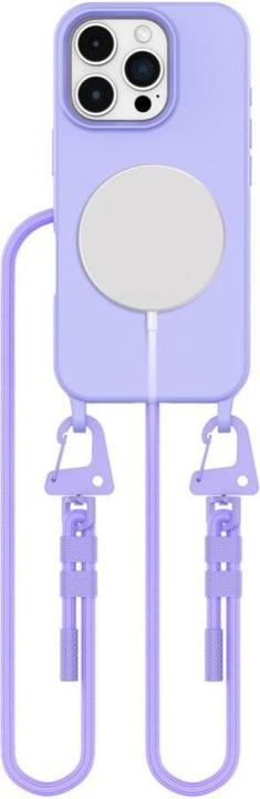 Produktbild Tech-Protect MagNecklace MagSafe Case with Lanyard for iPhone 16 Pro Max - Purple