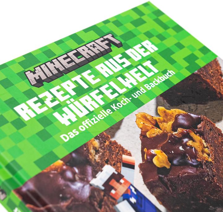 Produktbild Minecraft. Rezepte aus der Würfelwelt. Das offizielle Koch- (Deutsch, Emma Carlson Berne, Emmaua, Victoria/CarlsonBerne, Maxi Lange, MojangAB/Granof, Danica Davidson, Victoria Granof, 2025)