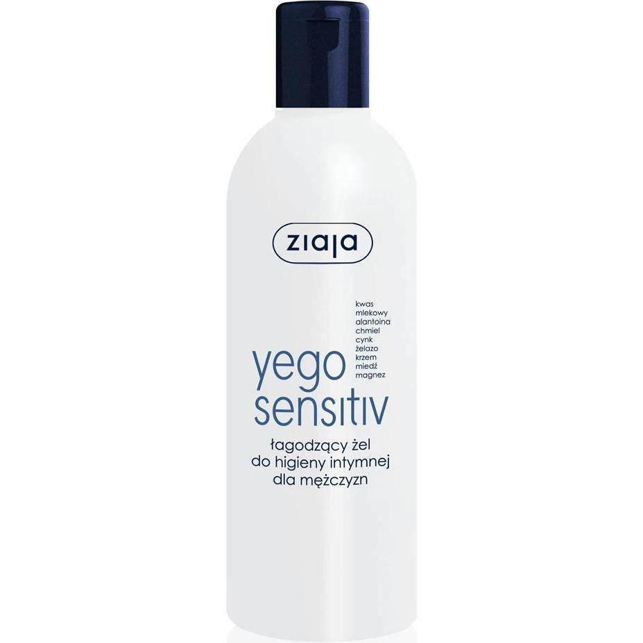 Ziaja, Intimpflege, Yego Sensitiv Soothing Intimate Hygiene Gel For Men 300Ml (Intimgel, 300 ml)