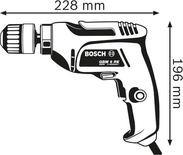Produktbild Bosch Professional Bohrmaschine GBM 6 RE (Netzbetrieb)