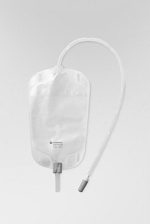 Immagine prodotto Conveen Security Plus Leg Bag 500 ml 30 cm Back Valve sterile, 10 pezzi