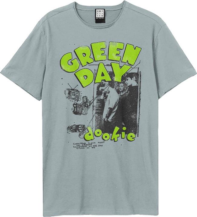 Immagine prodotto Amplified Dookie Sketch Maglietta Green Day Adulto Unisex (L)