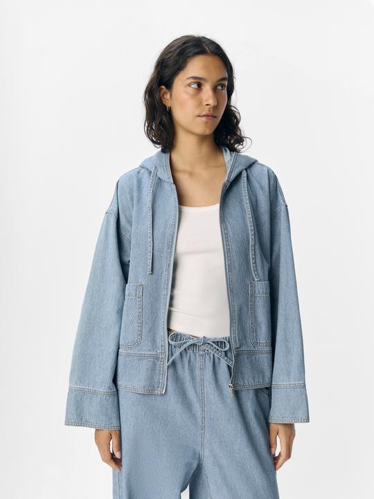 Actual product image Object Denim Hoodie (XS)