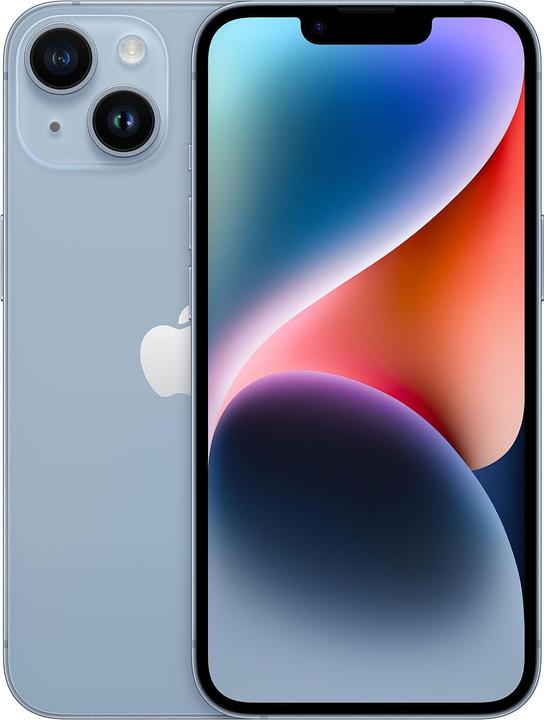 Re!commerce iPhone 14 (128 GB, Blau, Blue, 6.10", 12 Mpx, SIM + eSIM, A / Wie neu)