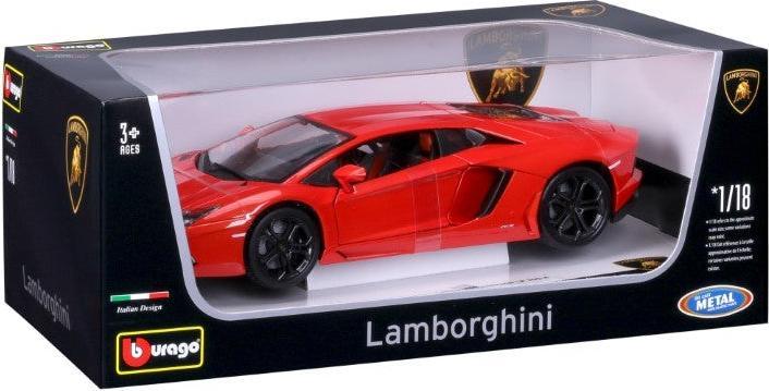 Actual product image Bburago Lamborghini Aventador