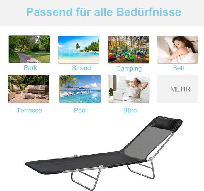 Produktbild Swisshandel24 Sonnenliege (182 cm)