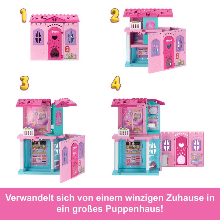 Actual product image Barbie Chelsea Pop-Up House