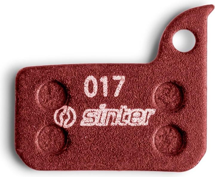 Sinter organisch, MTB Standard, rot, 25 Stück (SRAM, Organisch (Resin))