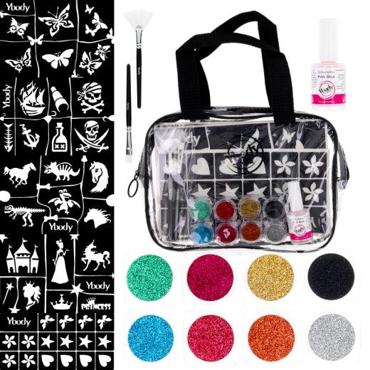 Actual product image Ybody Glitter Tattoo Set Party