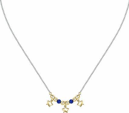 Immagine prodotto Morellato Bicolor Necklace With Blue Agate Talismani Saix21