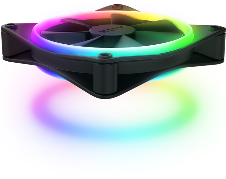 Actual product image NZXT F120 RGB Duo (120 mm, 3 x)