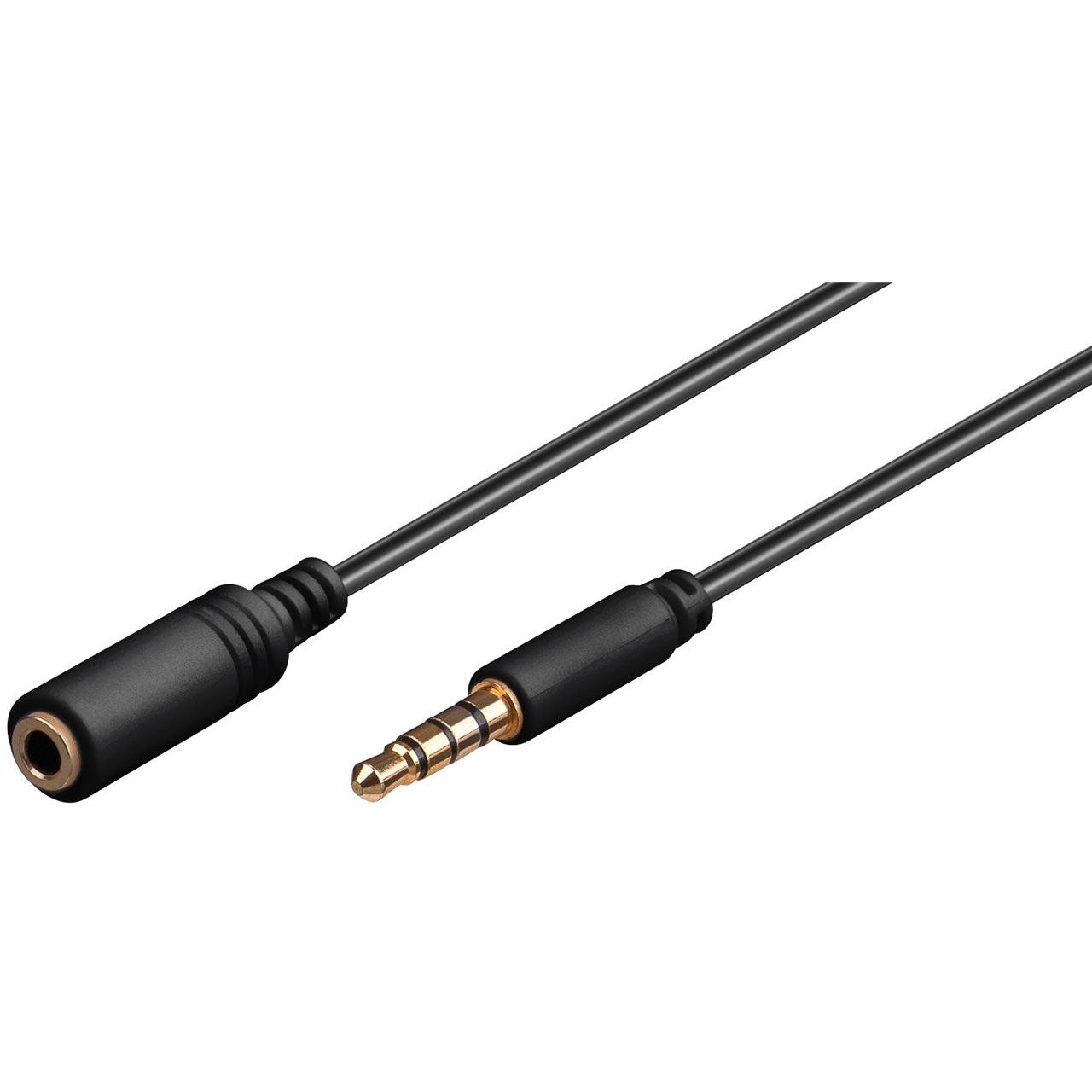 Goobay Jack da 3,5 mm - Presa da 3,5 mm (2 m, Connettore da 3,5 mm (AUX)), Cavo audio