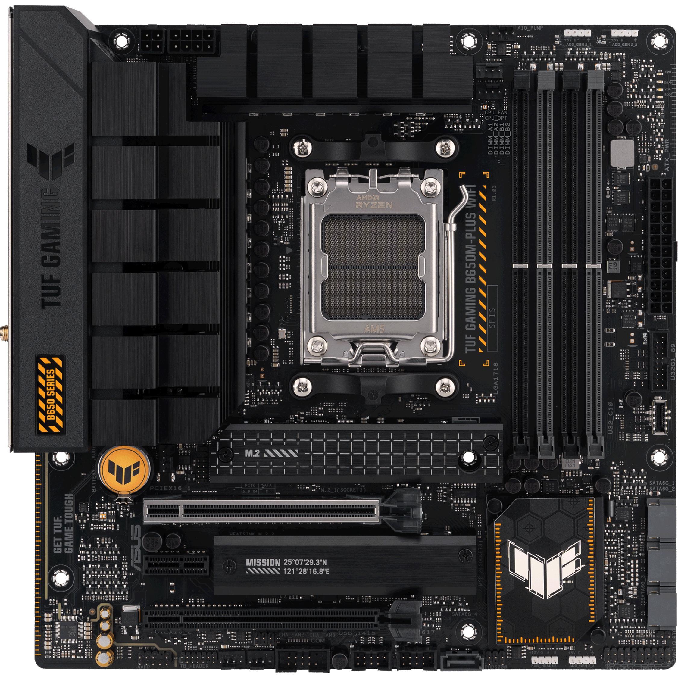 ASUS TUF GAMING B650M-PLUS WIFI (AM5, AMD B650M, mATX), Mainboard