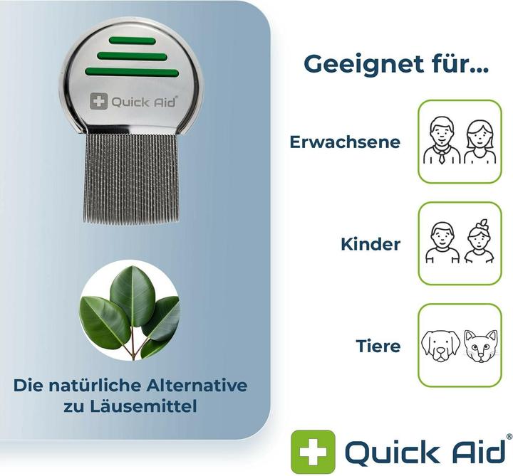 Actual product image Quick Aid Lice and nit comb