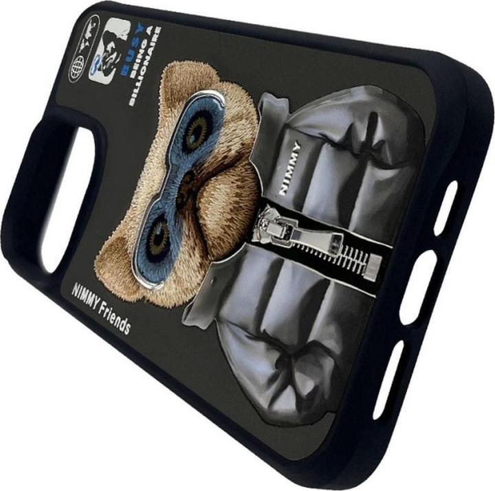 Immagine prodotto Audi Nimmy case iPhone 15 Pro Max 6.7" black Cool&Cute 2.0 Dog (Apple iPhone 15 Pro Max)