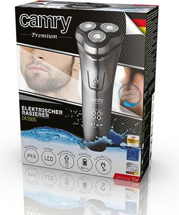 Productafbeelding Camry CR 2925 Heren Roterend Scheerapparaat Trimmer