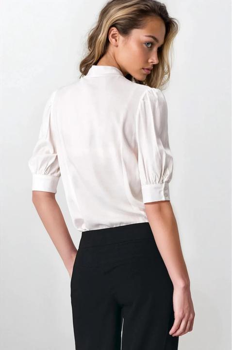 Immagine prodotto Nife Camicia con nodo al colletto donna (40)
