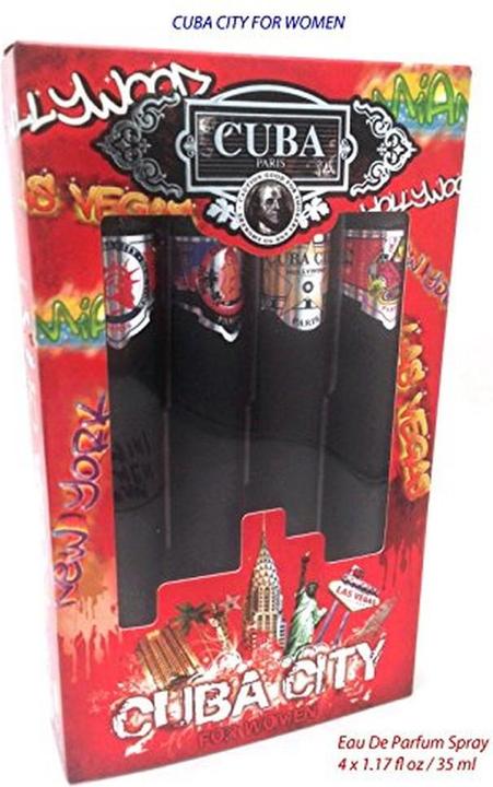 Immagine prodotto NoName Set regalo City Eau De Toilette 35ml - Confezione da 4 pezzi (Set di profumi)