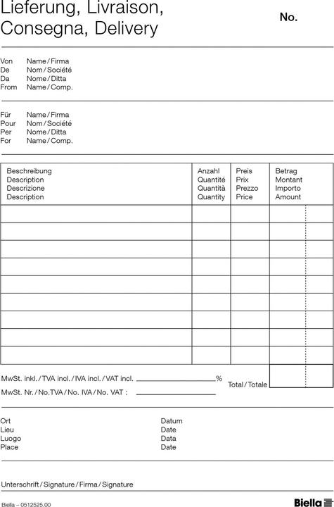 Actual product image Biella Copy Block Copy Block (100 x)