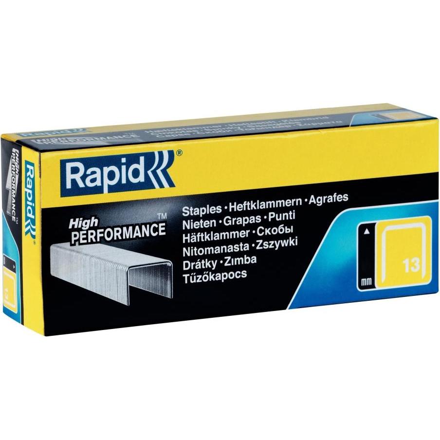 Rapid, Büroklammer, Typ 13 Feindrahtklammer 10 mm (5000 x)