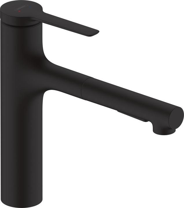 Actual product image hansgrohe Zesis M33 single lever kitchen mixer 160, pull-out spray, 2 spray types, (sBox), 74823