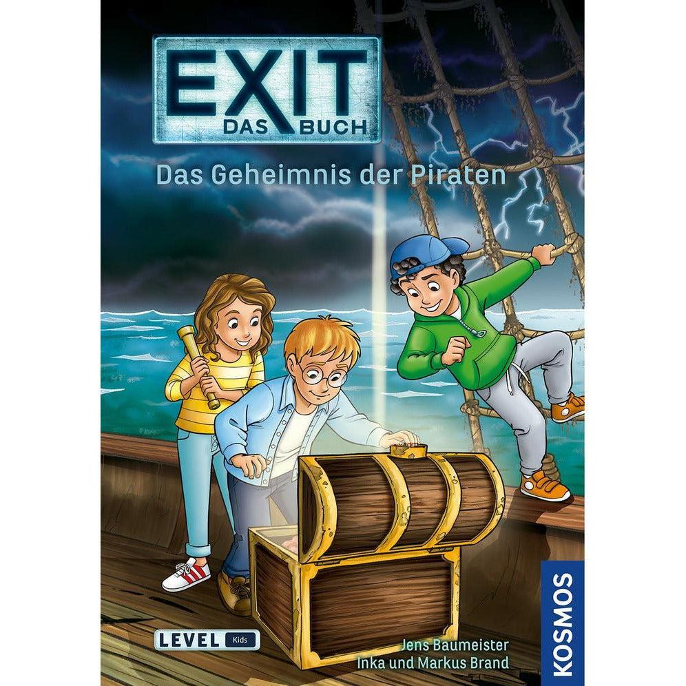 Kinderspiel EXIT Kids: Das Buch - Das Geheimnis der Piraten, Kinderbücher von Markus Brand, Inka Brand, Baumeister